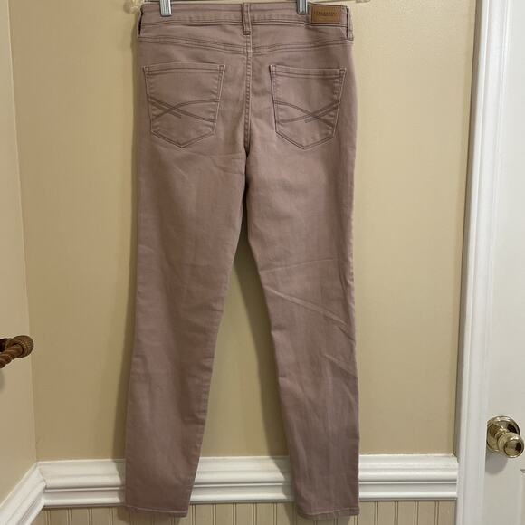 Beautiful Mauve/Dusty Pink Aeropostale High Waisted Jegging Size 6 Reg - Picture 3 of 5